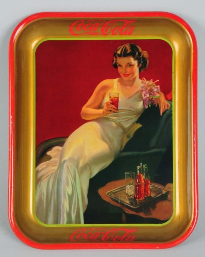 1936 Coca-Cola Tray.
