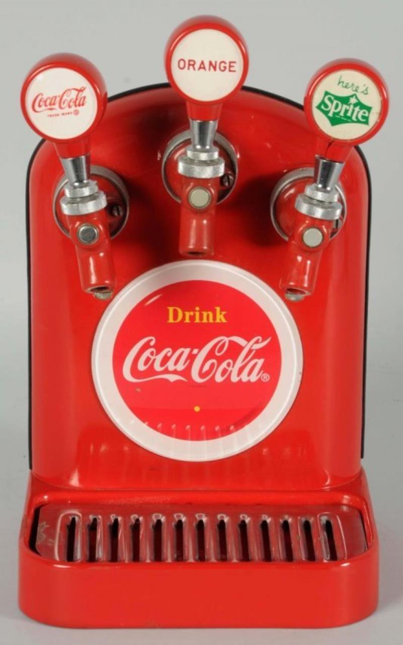 Coca-Cola 1950s Triple Headed Tombstone Dispenser
