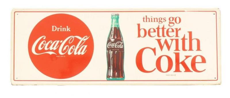 Coca-Cola 'Things Go Better with Coke' Advertising Sign