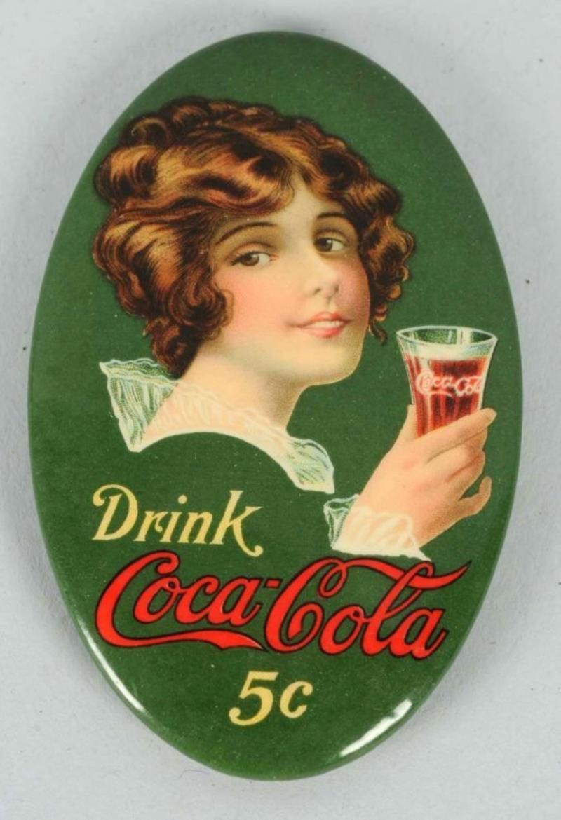 1914 Coca-Cola Pocket Mirror Value & Price Guide