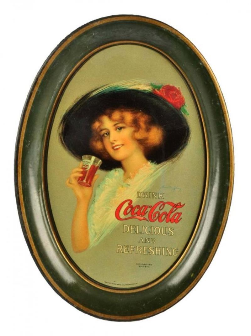 1913 Coca - Cola Change Tray