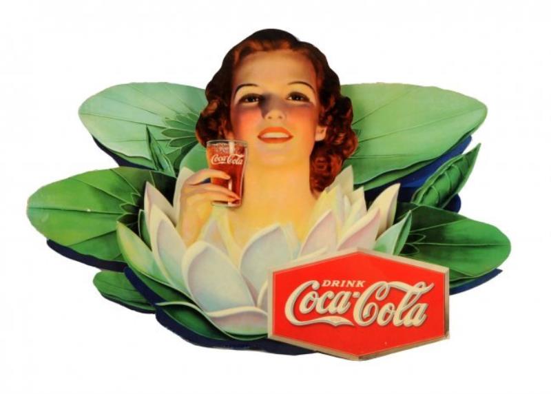 1935 Coca - Cola Lily Pad Festoon