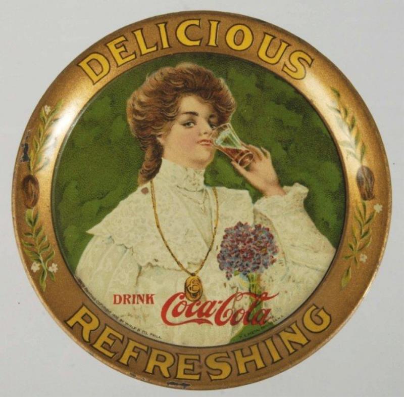 1906 Coca-Cola Change Tray.