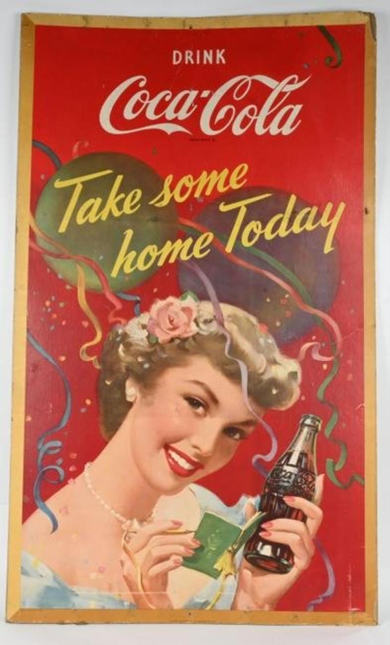 1950's Coca-Cola Outdoor Back-Lit Wall Clock