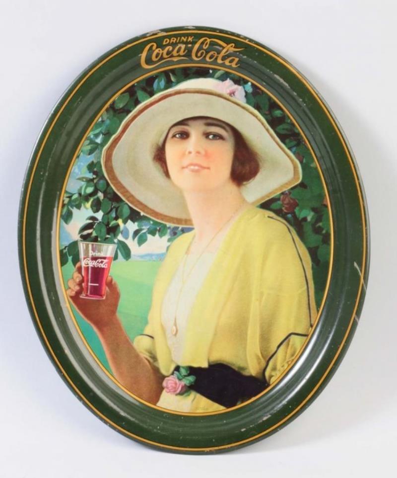 1920 Coca-cola Large Serving Tray.