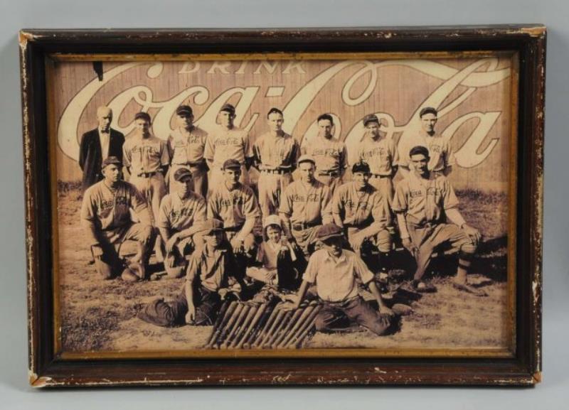 Coca-Cola Baseball Team Photograph