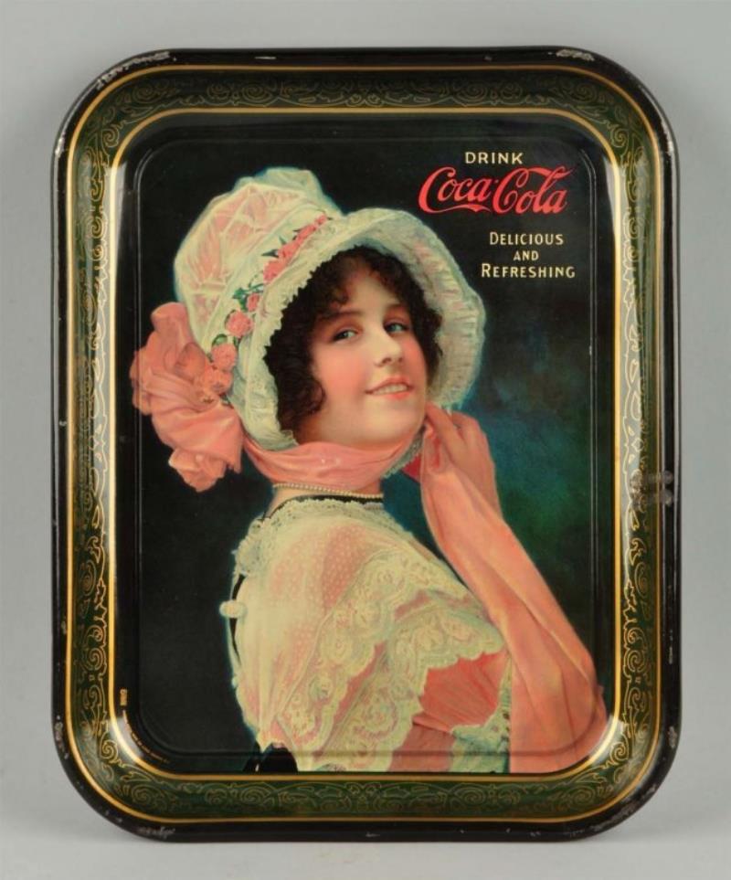 1914 Coca-Cola Advertising Tray