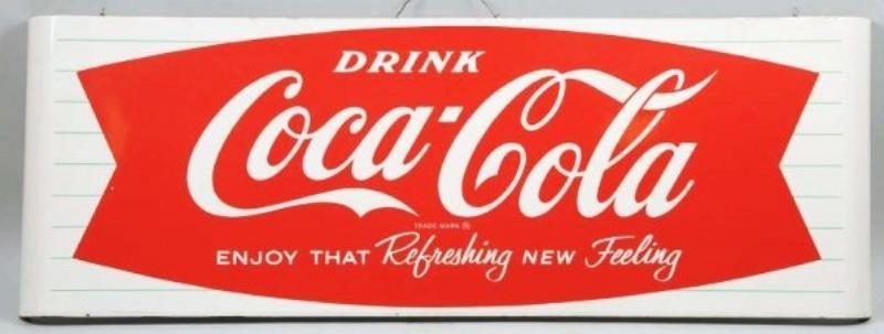 1960s Coca-Cola Porcelain Sign