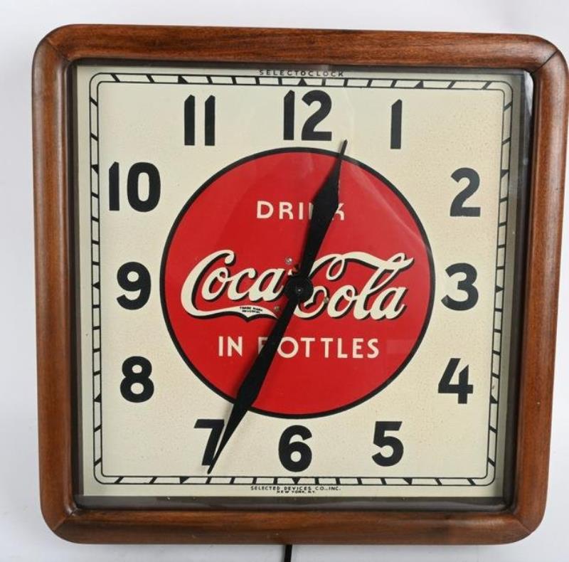 COCA COLA SELECTED DEVICES CLOCK