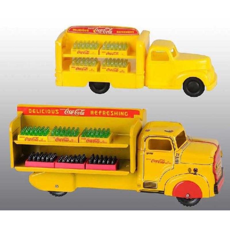 Marx Coca-Cola Truck Toys.