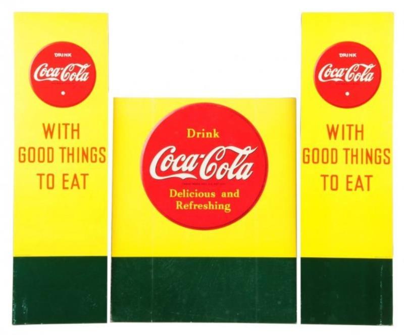 1941 Coca - Cola Cardboard Display
