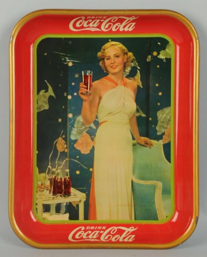 1935 Coca-Cola Serving Tray.