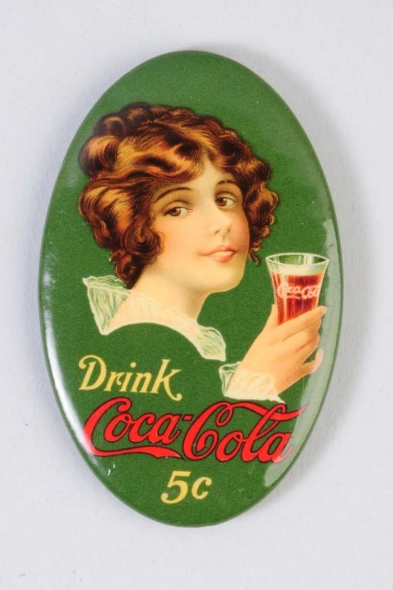 1914 Coca-Cola Pocket Mirror Value & Price Guide