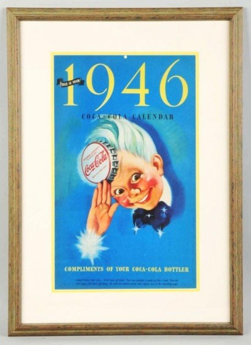 1946 Coca-Cola Calendar.