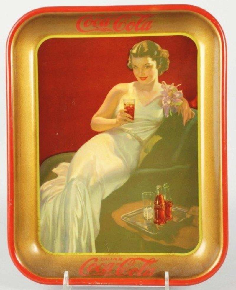 1936 Coca-Cola Serving Tray.
