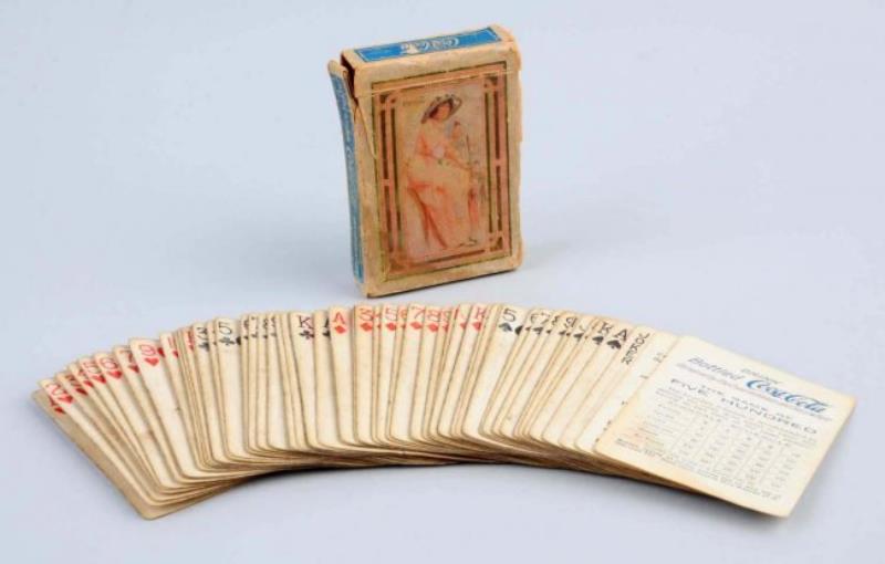 1915 Coca - Cola Deck And Box.