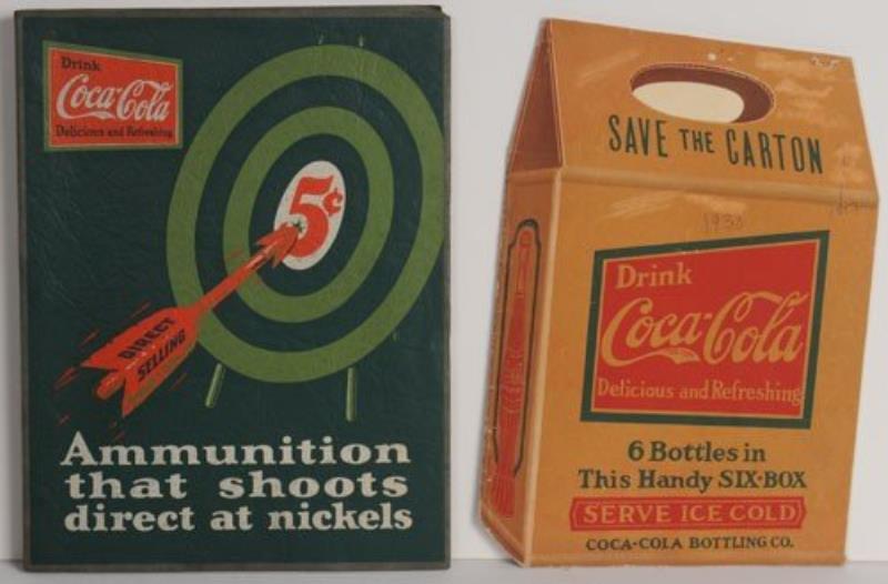 2 COCA-COLA MARKETING BOOKS