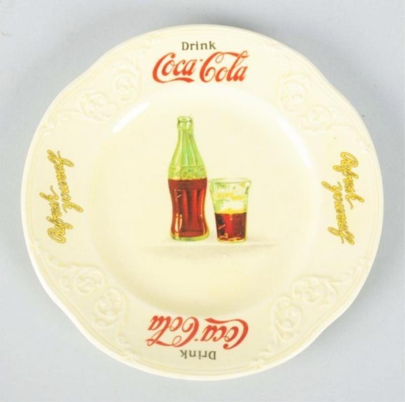 1930s Coca-Cola China Sandwhich Plate.