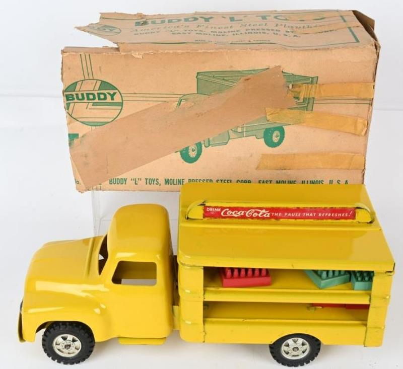 BUDDY L COCA COLA TRUCK w/ BOX