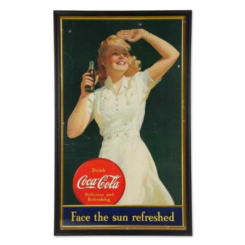 Coca-Cola Cardboard Poster