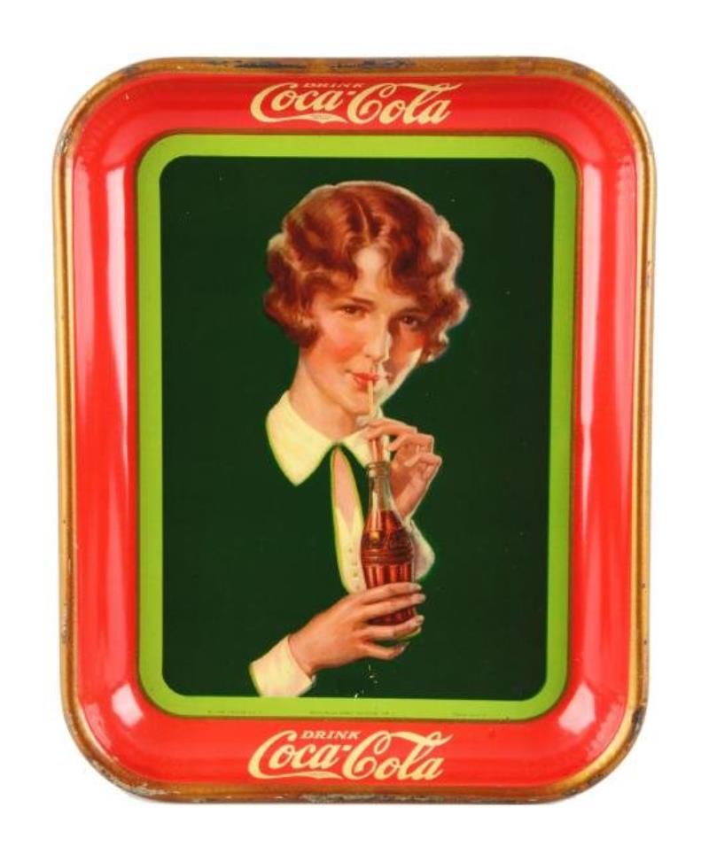 1927 Coca-Cola Serving Tray.