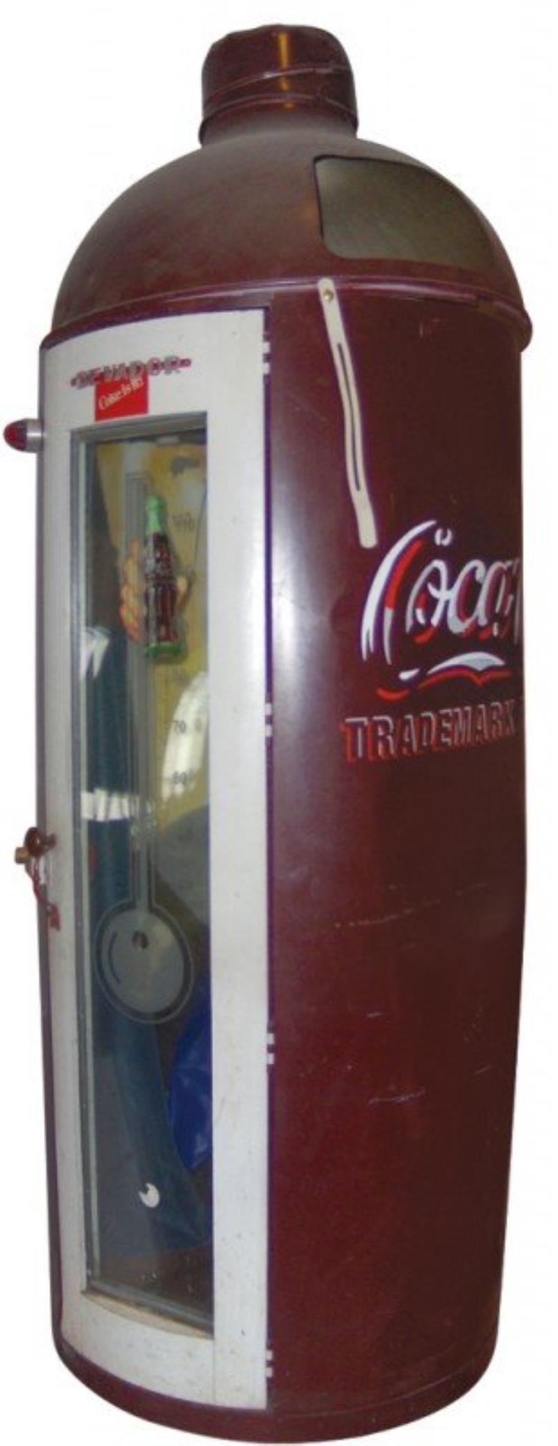 Bevador Coca-Cola cooler, metal, c1930's, has b