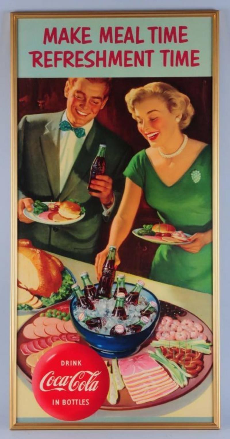 1953 Tall Coca-Cola Poster.