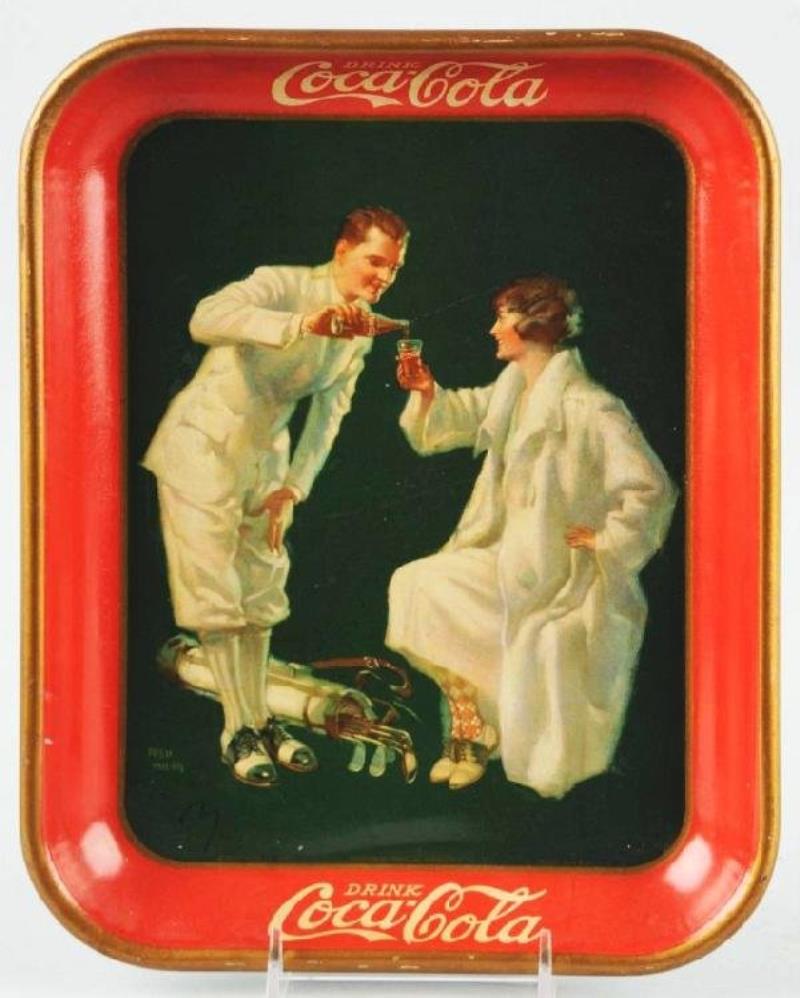 1926 Coca-Cola Serving Tray.