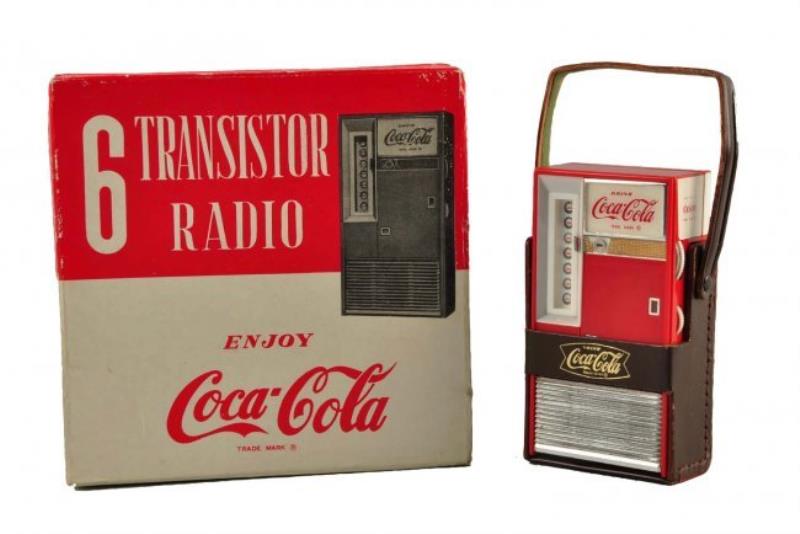 1960s CocaCola Transistor Radio & Box Value & Price Guide