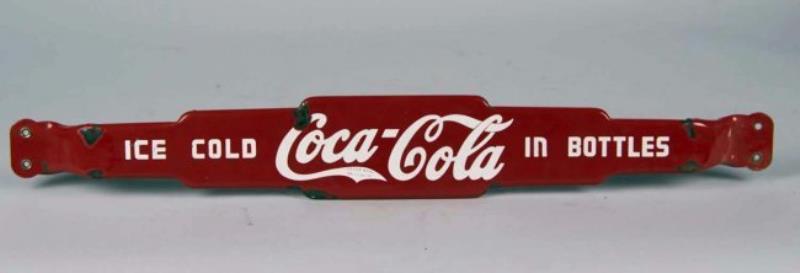 Porcelain Coca Cola In Bottles Door Push Bar