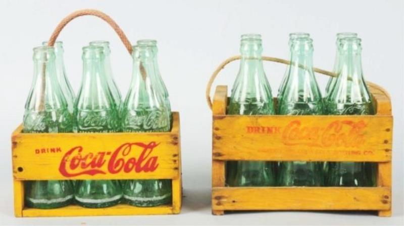 1940s Coca-Cola Roped Handled Carriers