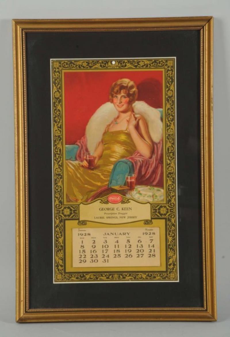 1928 CocaCola Distributor Calendar Value & Price Guide