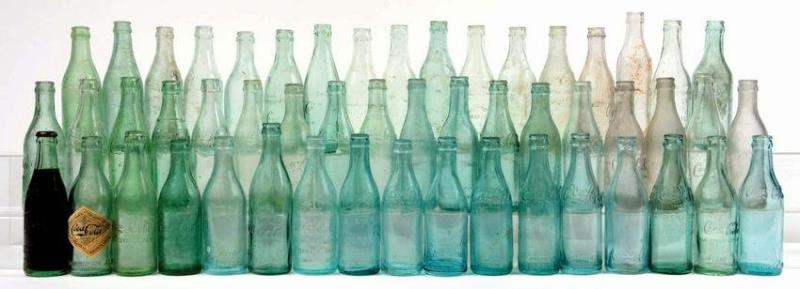 MISCELLANEOUS COCA-COLA BOTTLES.