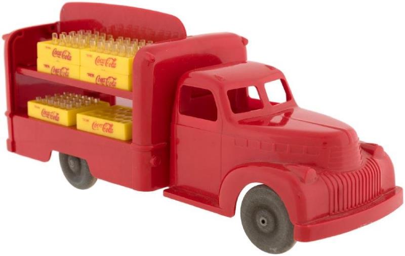 "COCA-COLA" BOXED MARX DELIVERY TRUCK (CANADIAN).