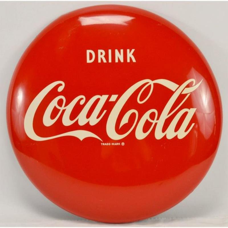 24" Coca-Cola Button (Disc) Sign