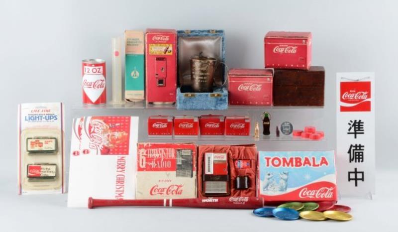 Large Lot Of Coca-Cola Advertising Pieces.