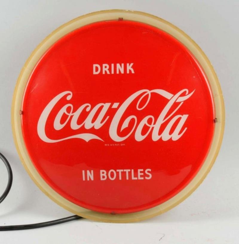 1950s Coca-Cola Wall Halo Sign.