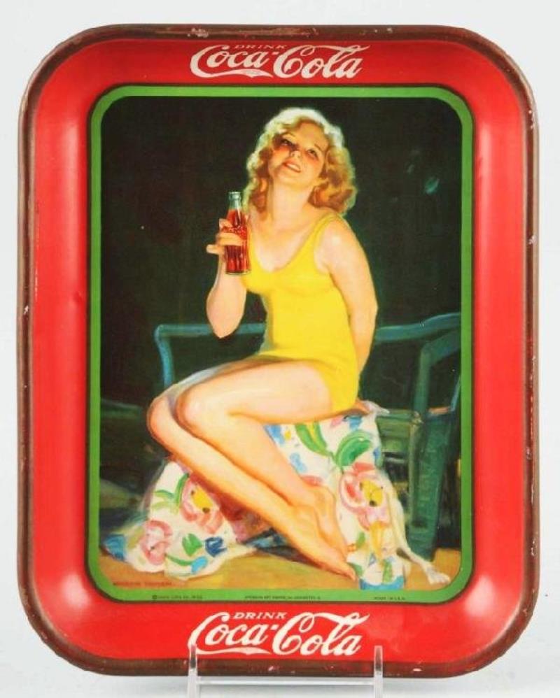 1932 Coca-Cola Serving Tray.