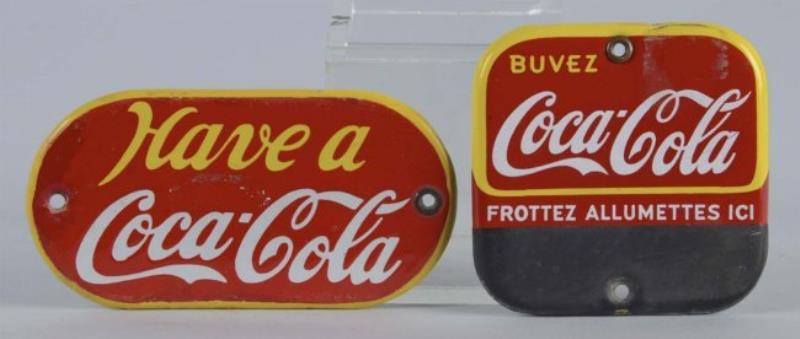 Coca Cola Door Push & Match Striker