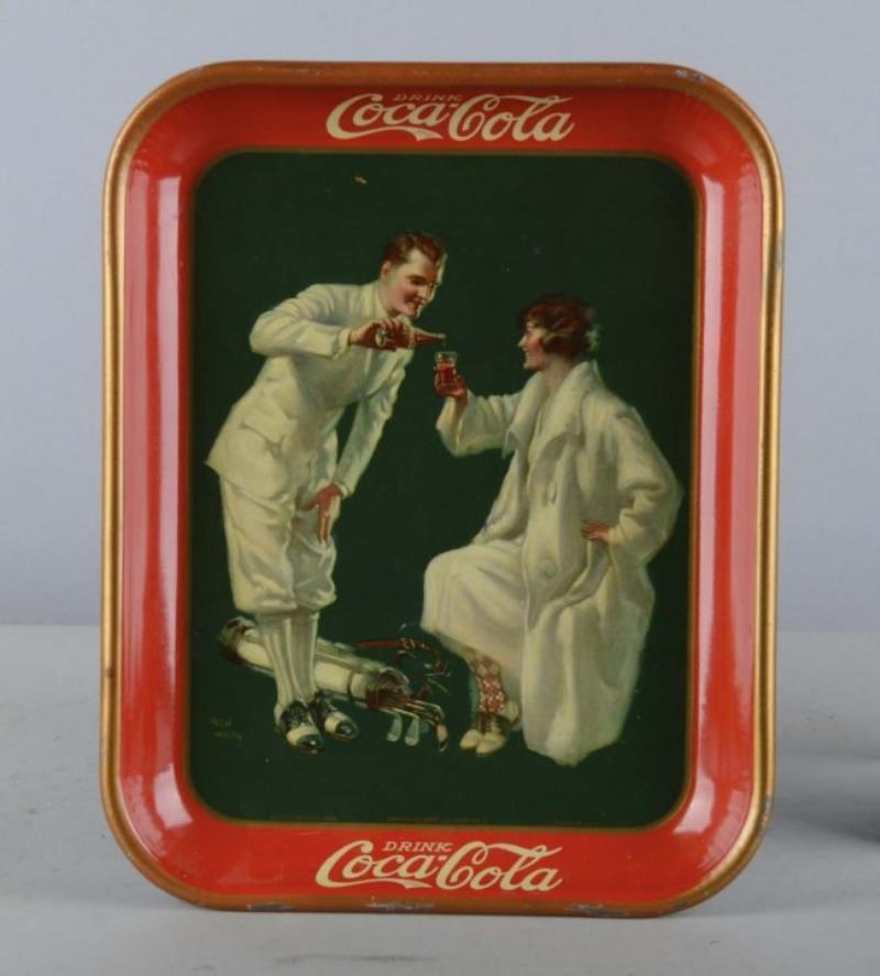 Coca Cola Tin Serving Tray Value Price Guide