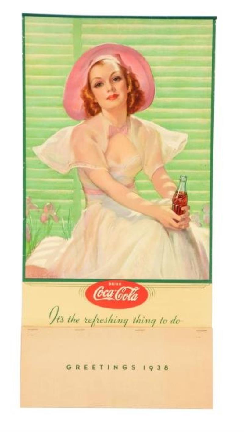 1938 Canadian Coca-Cola Advertising Calendar