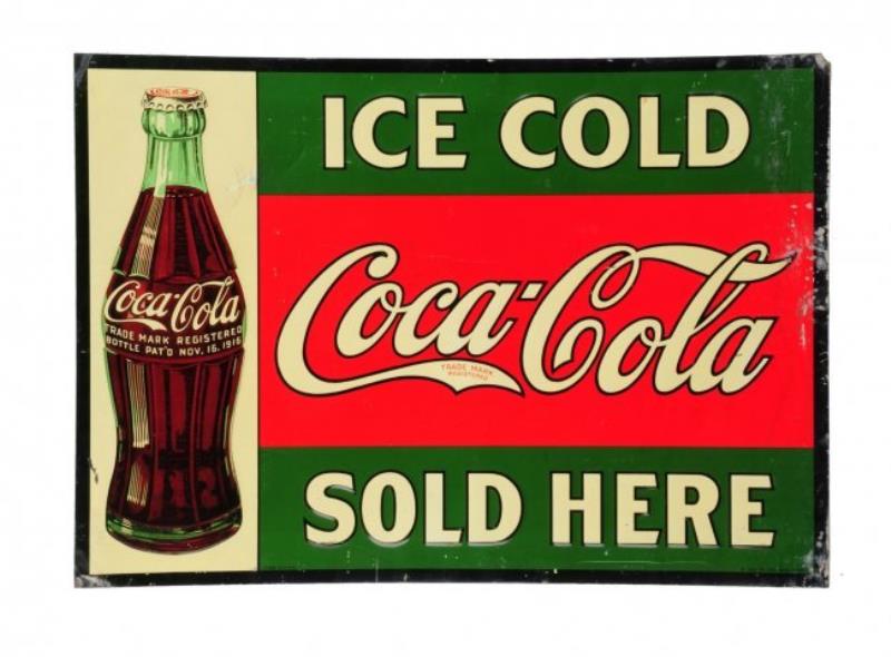 1926 Ice Cold - Coca Cola Tin Sign Value & Price Guide