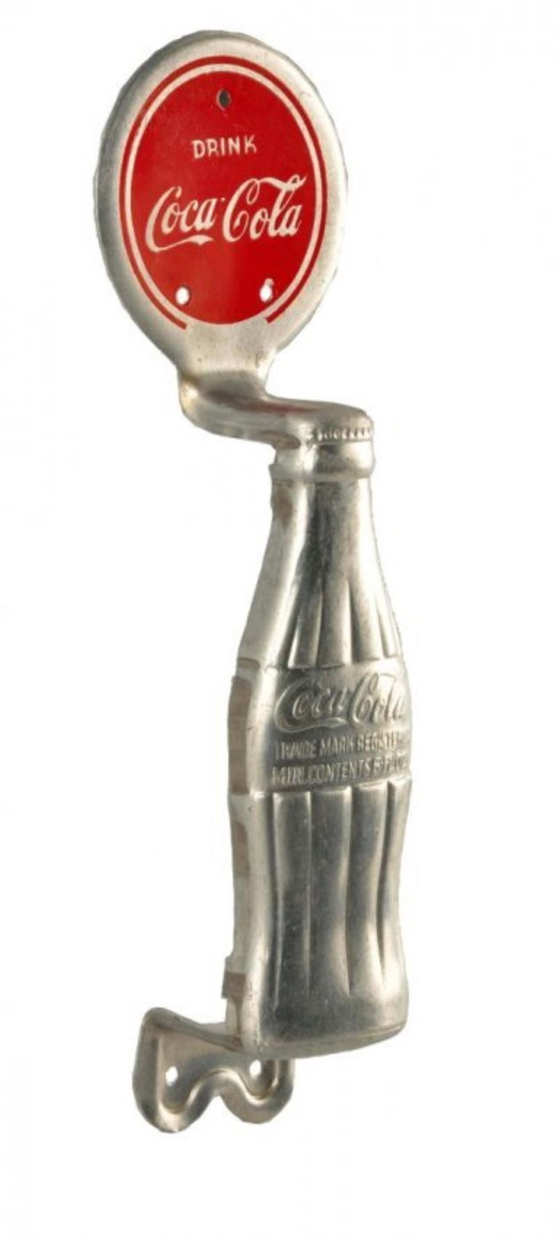 1940's Coca - Cola Aluminum Door Pull