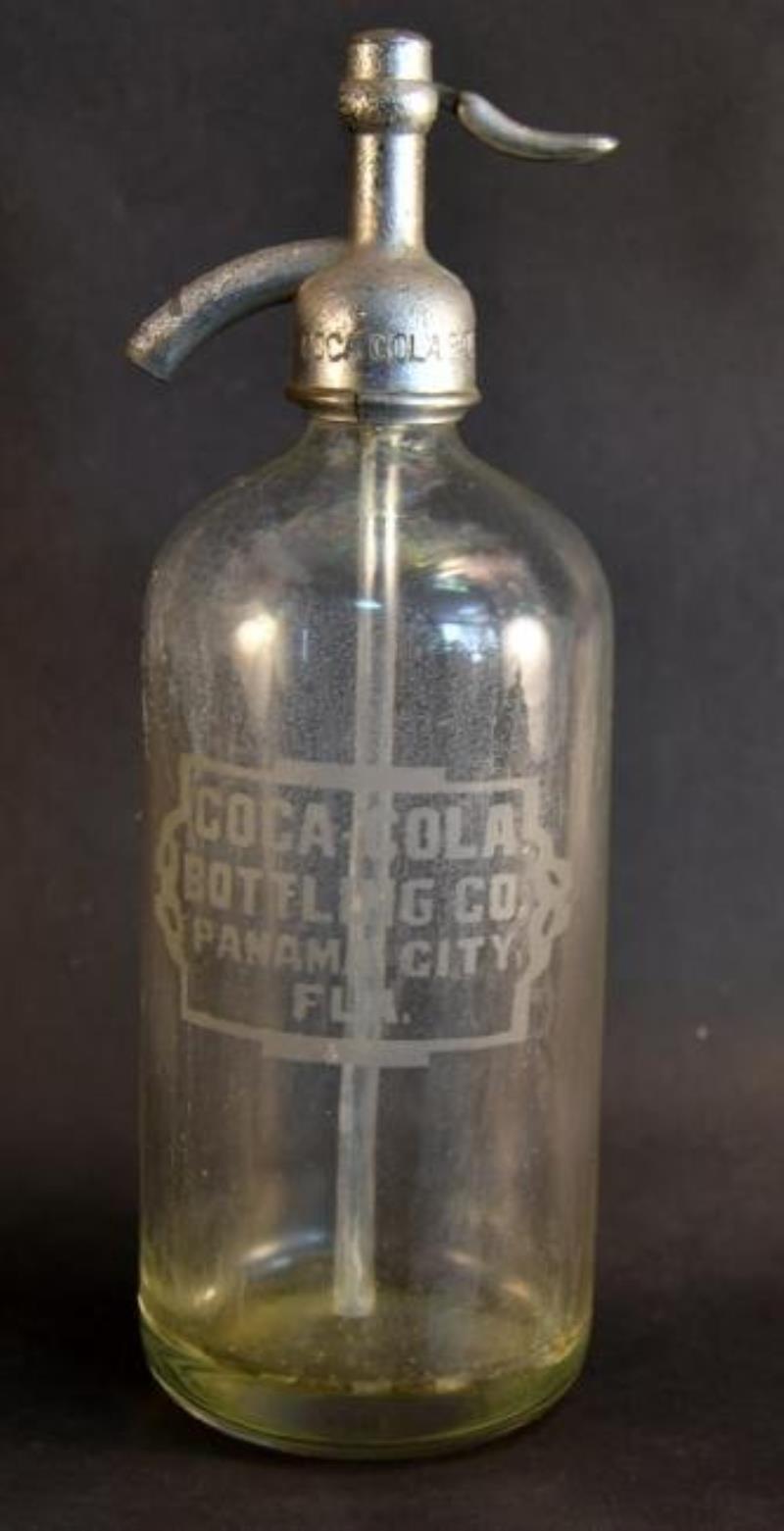Coca-Cola Bottling Panama City, FL Seltzer Bottle