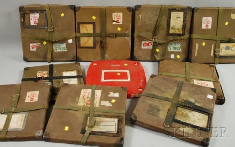 Set of Ten Coca-Cola Bottlers Corporation Major L