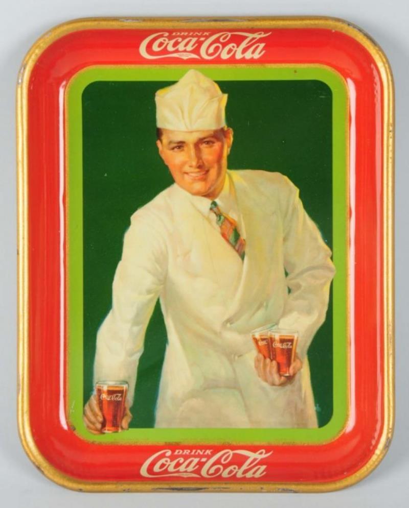 1928 Coca-Cola Serving Tray.