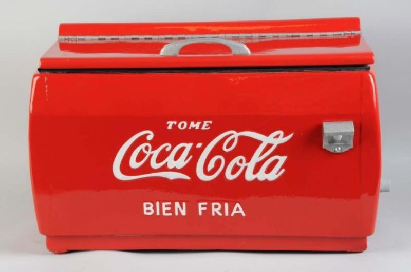 1940’s-50’s Spanish Coca-Cola Countertop Vendor.