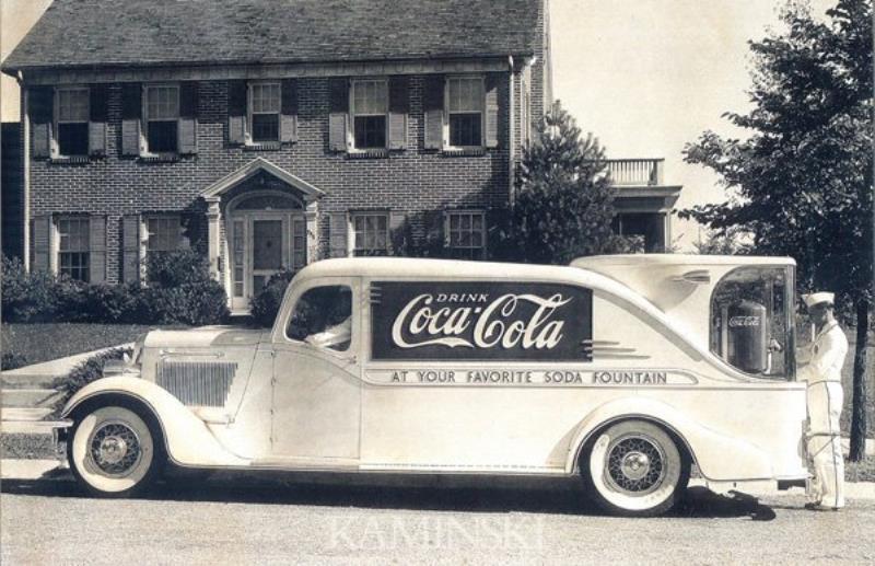 Photograph of Coca Cola Truck