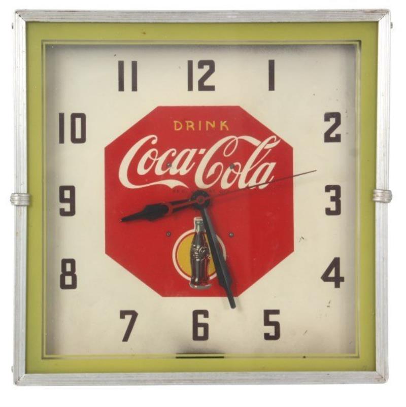 Coca-Cola Neon Advertising Clock
