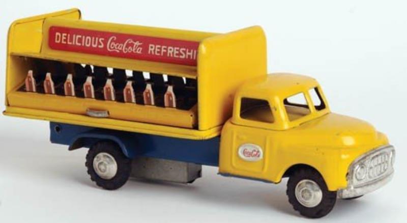 1956 COCA-COLA TIN FRICTION TRUCK